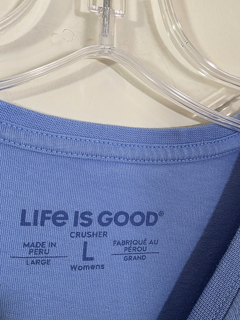 Life is Good Women’s Blue 'Totality Prepared' Solar Eclipse Cat Graphic Tee Sz L - Picture 2 of 9